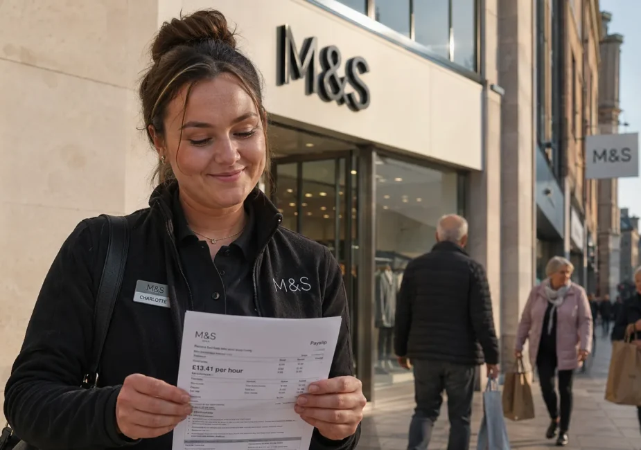 M&S £13.41 Minimum Wage