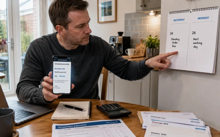 Standing Orders Go Out on a Saturday in the UK