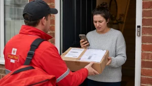 eTarget Limited Appear on a Royal Mail Delivery