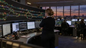 Railway signalling controller