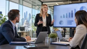 Sales manager meeting