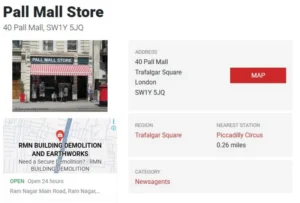 Pall Mall Store