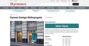 Ryman Design Bishopsgate