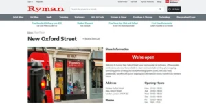Ryman New Oxford Street